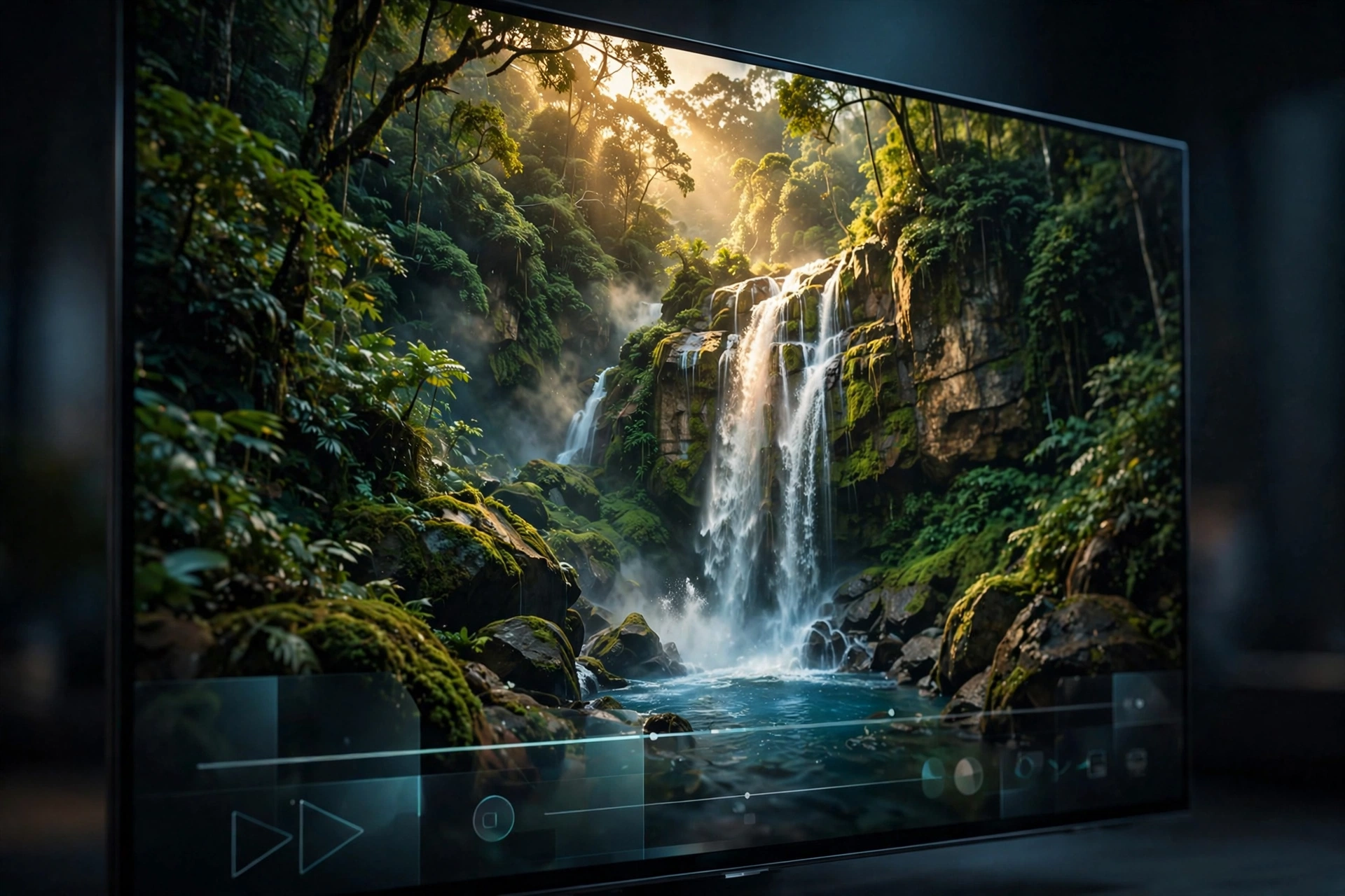 Dooflix 4K ultra HD streaming quality on a smart TV